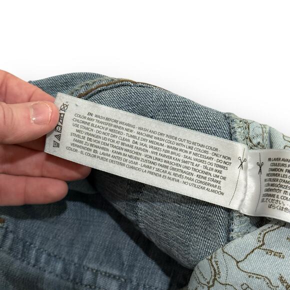 Ariat Men’s M5 Jeans Stillwell Straight Fit Leg 38/30 Embroidered Fargo Wash - Picture 5 of 15